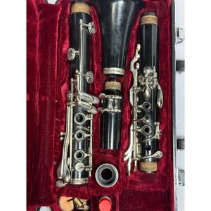 Jupiter Clarinet Student Unisex OS Black Good Bb Woodwind Instrument with Case
